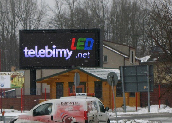 P20mm цифровой светодиодный экран открытый реклама щиты в Польше